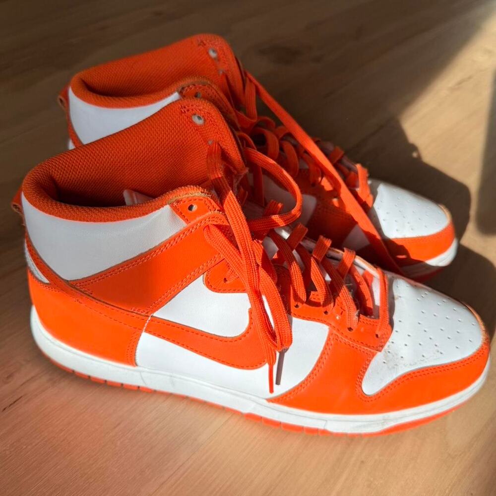 Nike dunk high syracuse sneakers